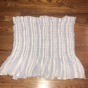 American Eagle Ruffled Tube Top